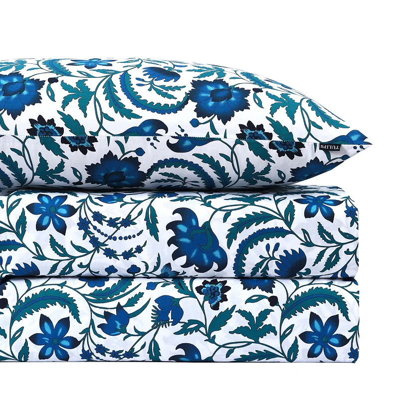 Aztec Blue - Fitted Sheet - Image 2