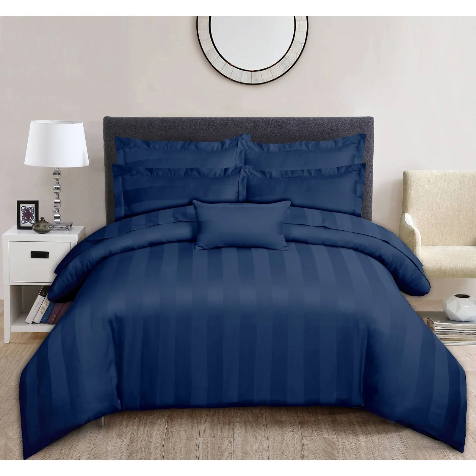 Berlin Blue - Satin Set