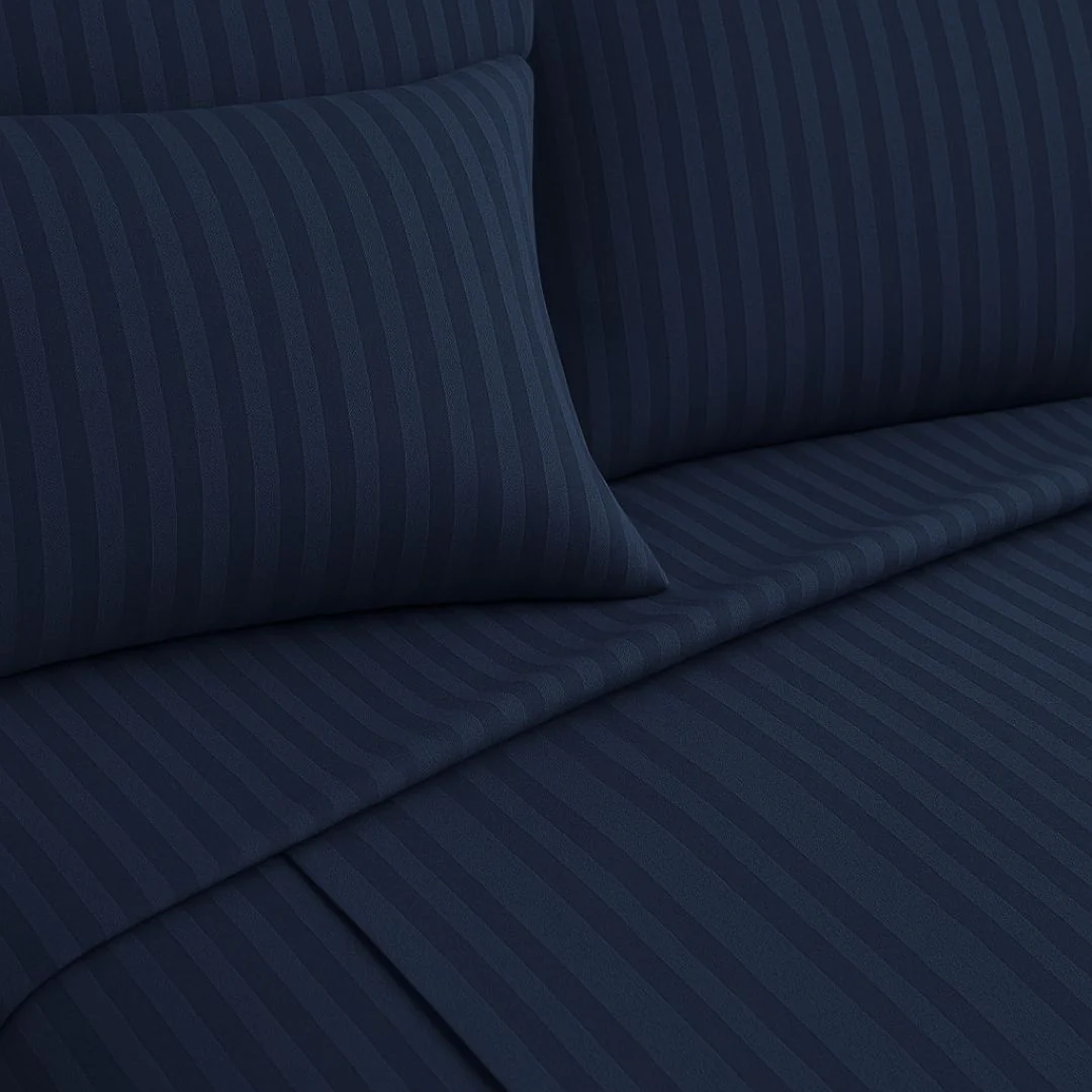 Blue Stripe - Satin Set - Image 2