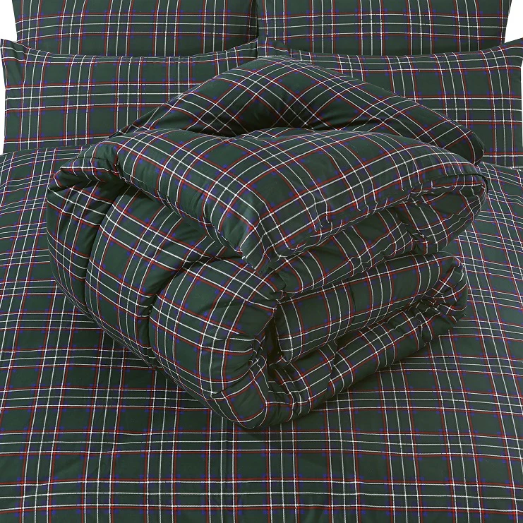 British Checked Green - Comforter - Image 4