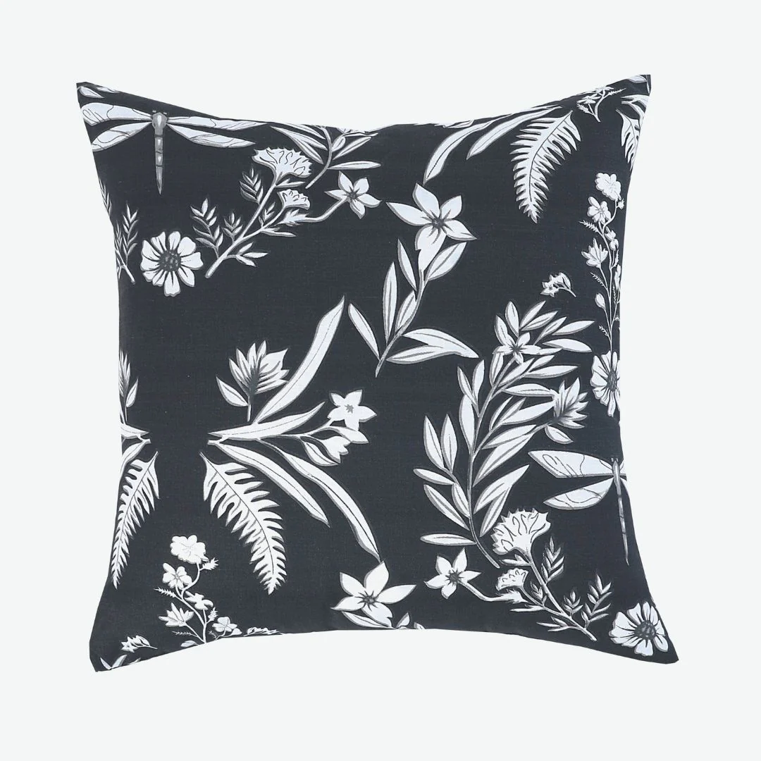 Charcoal Mist - Cushion Covers