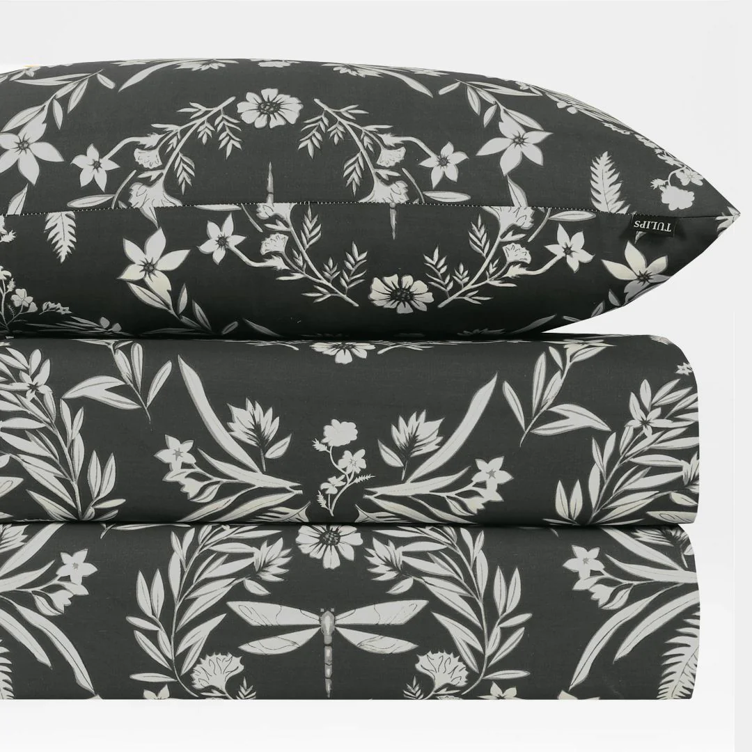 Charcoal Mist - Fitted Sheet - Image 3