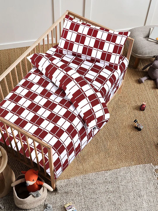 Cherry Chess - Cot Comforter Set