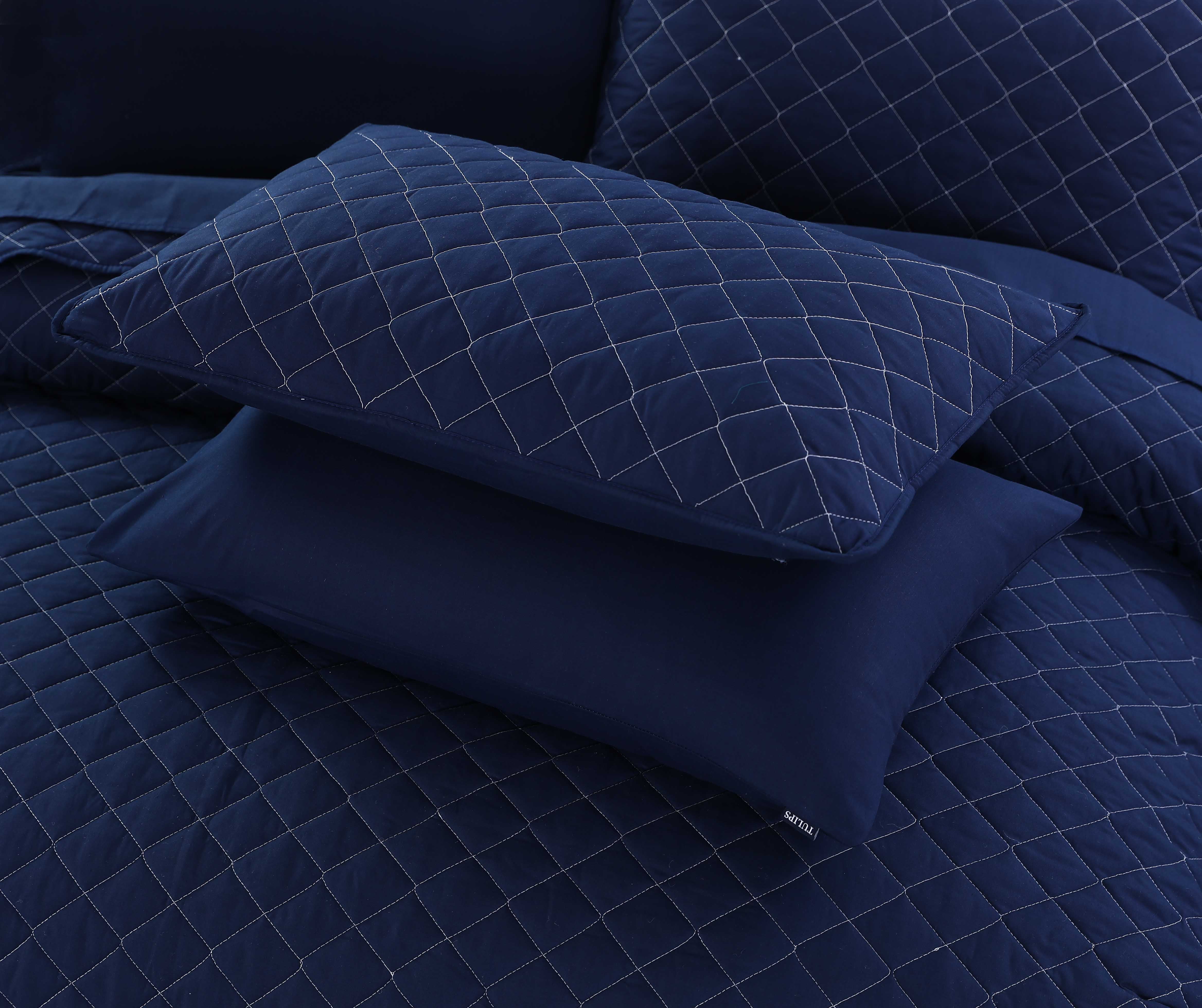 Midnight Blue - Bedspread Set - Image 4