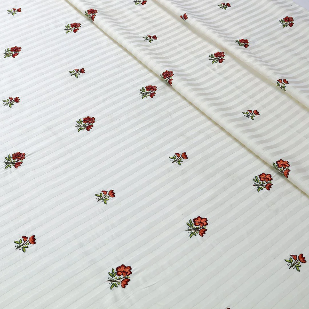 Embroidered 12 - Bedsheet Set - Image 3