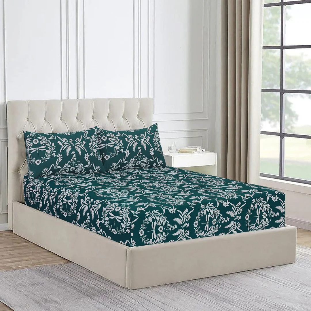 Emerald Mist - Fitted Sheet