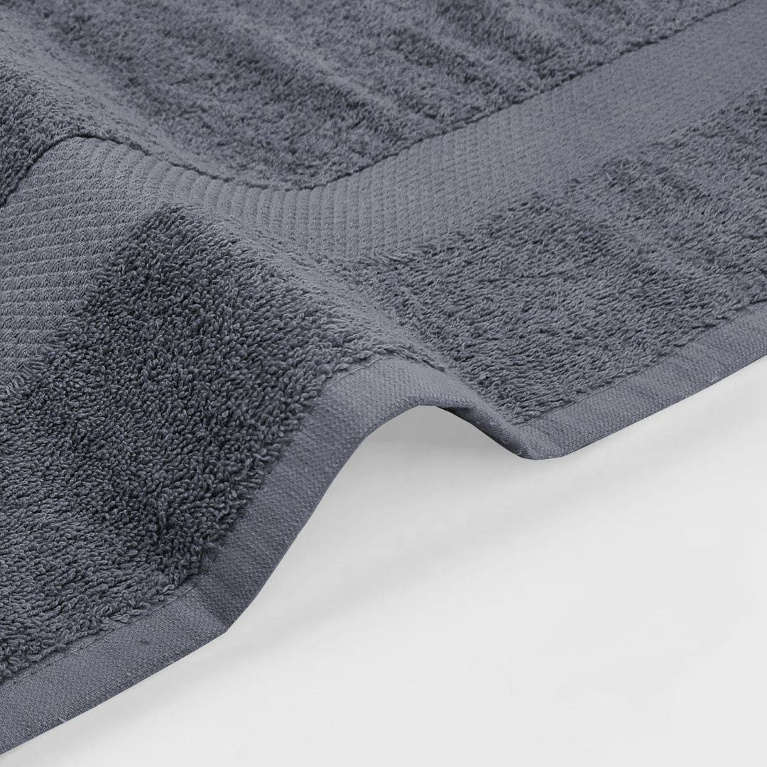 Grey- 100% Cotton Terry Towel - Image 3