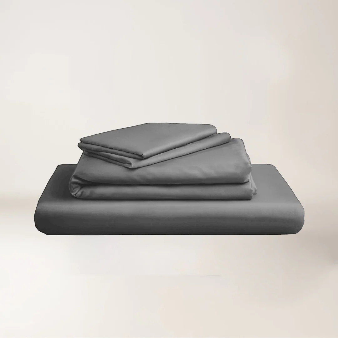 Grey - Dyed Satin Set - Image 2