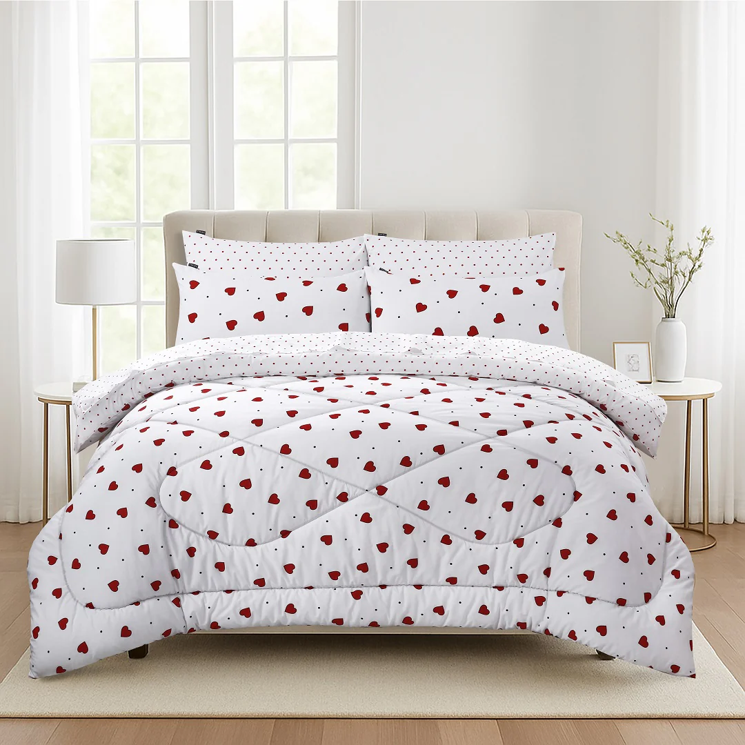 Hearts - Quilt Cover Set