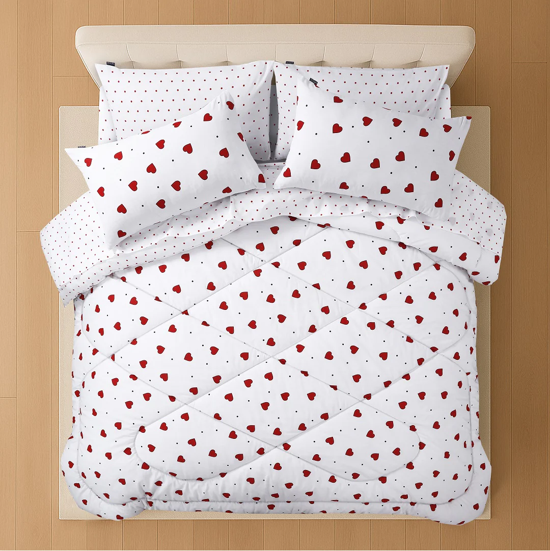 Hearts - Quilt Cover Set - Image 3