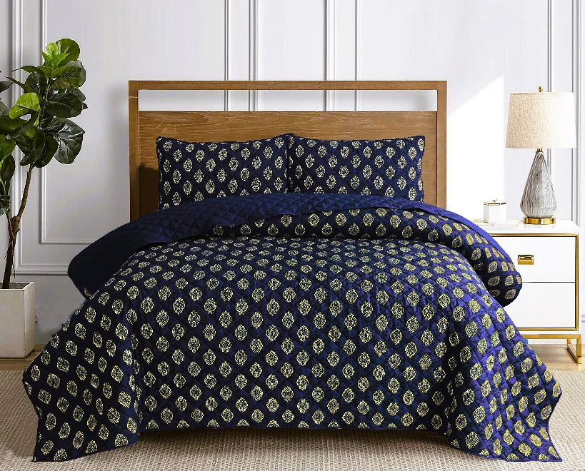 Millennium Blue - Bedspread Set
