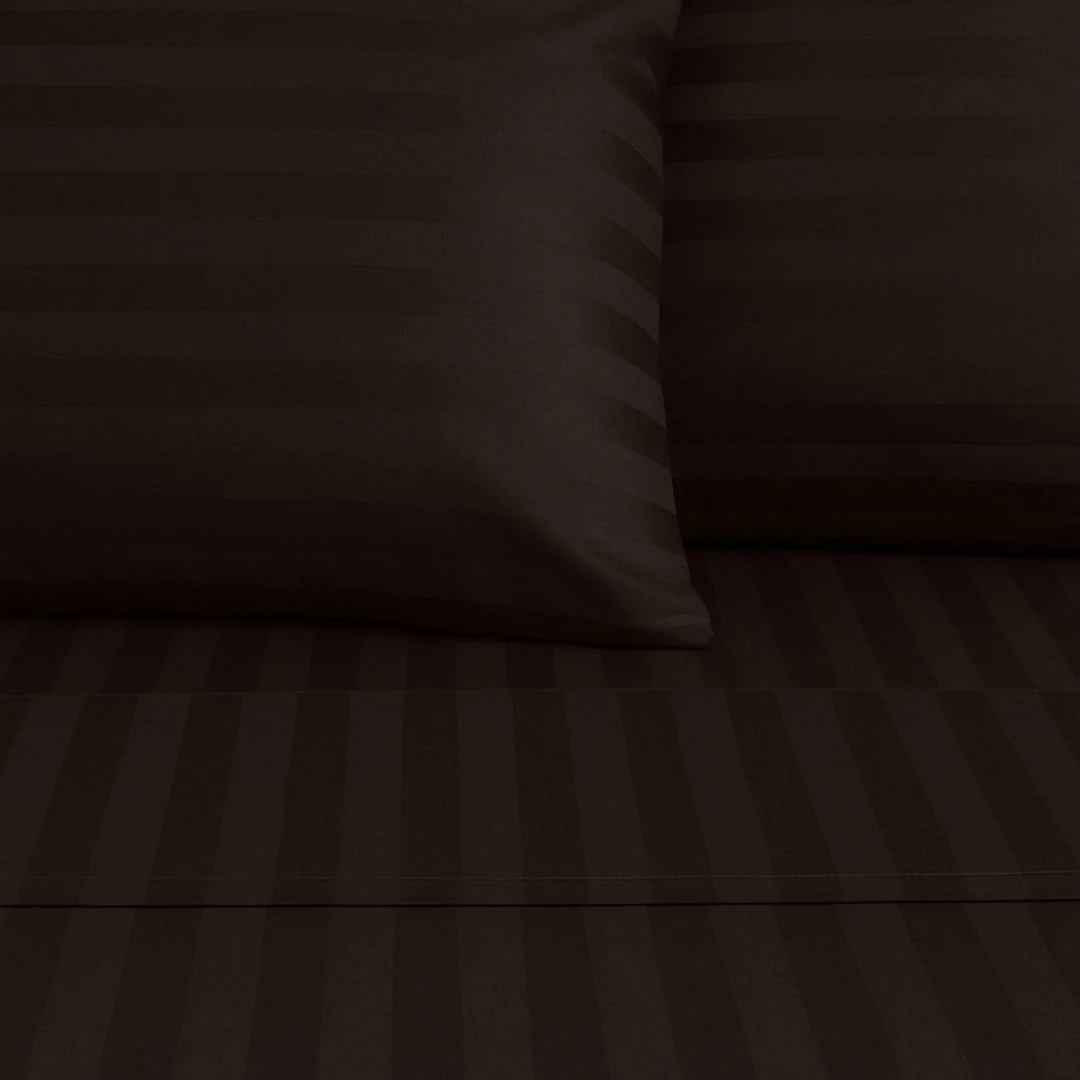 Mocha Stripe - Satin Set - Image 2