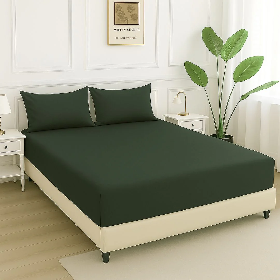 Olive - Fitted Sheet