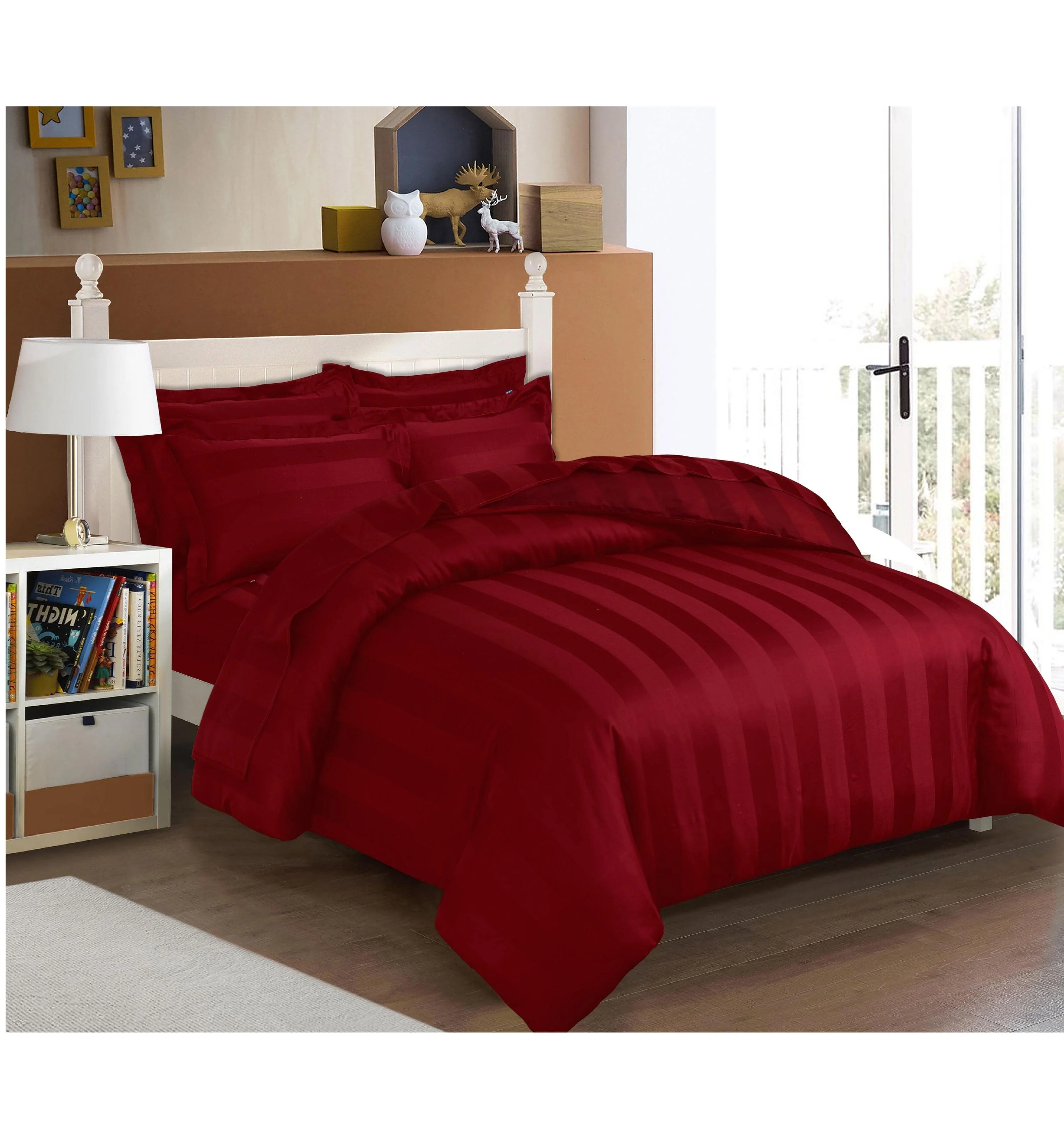 Red - Satin Set - Image 2