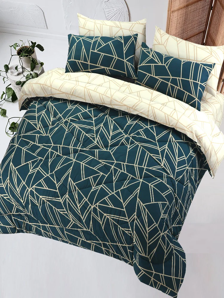 Turkish Teal - Quilt Cover - Image 3