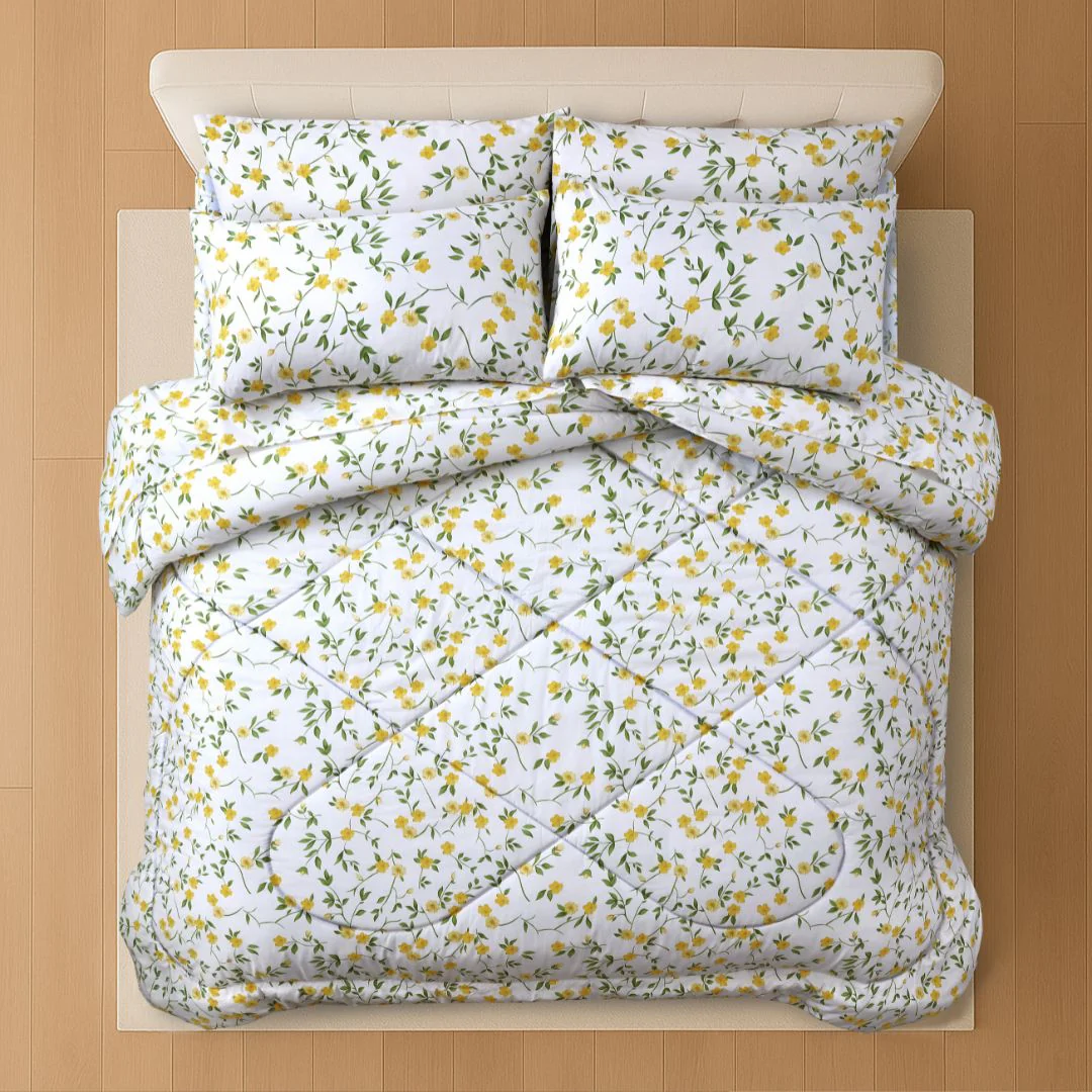 Yellow Floral - Comforter - Image 3
