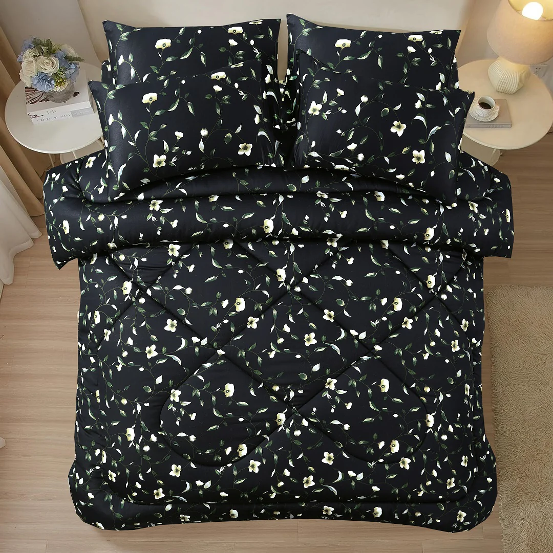Zara Black - Satin Comforter - Image 3